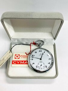CYMA by SYNCHRON hand winding clock pocket watch 99001 unused qow.Z2A06