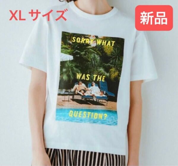 〈 XLサイズ 〉ユニクロ ソフィア・コッポラ UT 「 SOMEWHERE 」Tシャツ