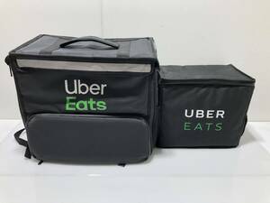 9053*Uber Eats UBER EATSu- bar i-tsu delivery bag large / small delivery bag Delivery bag rucksack bag photograph there is an addition *