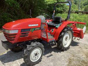 Yanmar AF210 Power steering/UFO/ハイグリップターン/逆転PTO/ポンパ/自動バックアップ 4WD/2WD切替 直接引取/輸送可! 