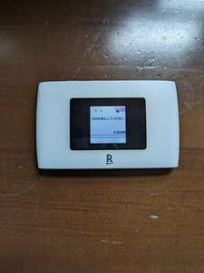 Rakuten WiFi Pocket 2C ZR03M モバイルルーター 楽天 ポケットWi-Fi 白 ホワイト リセット済
