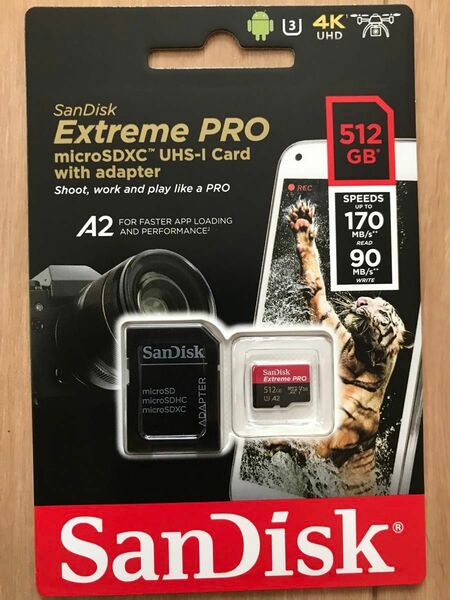 サンディスク SanDisk microSDXC カード Extreme Pro 512GB