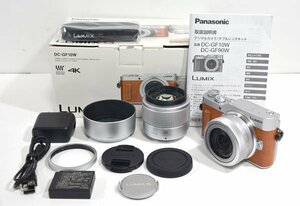 ★元箱付！Panasonic パナソニック LUMIX ルミックス DC-GF10W ダブルレンズキット ミラーレス一眼カメラ デジタルカメラ★