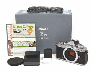 ★ショット数89枚！極美品！NIKON ニコン Z fc ボディ ミラーレスカメラ 一眼 元箱付！★