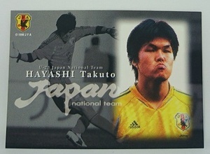 ◇2004◇カルビー◇サッカー日本代表◇P-01◇林 卓人◇ポートレートカード◇複数まとめて依頼対応◇クリックポスト（追跡可）185円発送◇