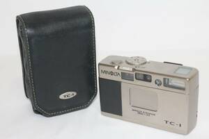 Minolta ミノルタ TC-1 G-ROKKOR 28mm 1:3.5 コンパクト フィルムカメラ (500-068)