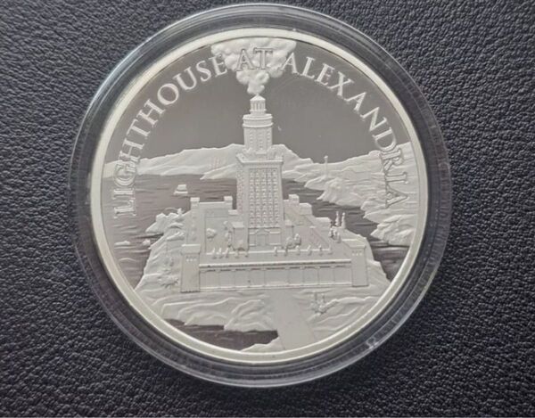 2021年1オンスproof銀貨世界7大遺産lighthouse発行数7千枚極希少在庫一枚のみ
