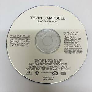 裸58 HIPHOP,R&B TEVIN CAMPBELL - ANOTHER WAY INST,シングル,PROMO盤 CD 中古品