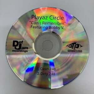 裸58 HIPHOP,R&B PLAYAZ CIRCLE - CAN'T REMEMBER シングル CD 中古品