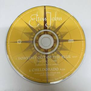 裸クリアボックス ROCK,POPS ELTON JOHN - SOMEDAY OUT OF THE BLUE シングル CD 中古品