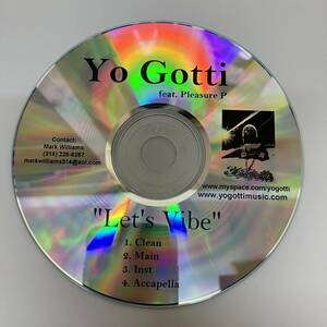 裸クリアボックス HIPHOP,R&B YO GOTTI - LET'S VIBE INST,シングル CD 中古品