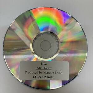 裸クリアボックス HIPHOP,R&B B.G. - MY HOOD INST,シングル CD 中古品