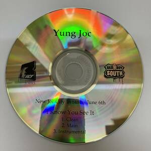 裸クリアボックス HIPHOP,R&B YUNG JOC - I KNOW YOU SEE IT INST,シングル CD 中古品