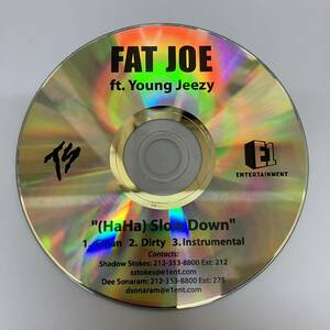 裸クリアボックス HIPHOP,R&B FAT JOE - (HAHA) SLOW DOWN INST,シングル CD 中古品