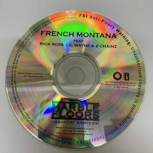 裸クリアボックス HIPHOP,R&B FRENCH MONTANA - MARBLE FLOORS シングル CD 中古品