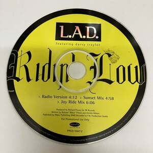 裸4 HIPHOP,R&B L.A.D. - RIDIN' LOW シングル CD 中古品