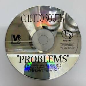 裸4 HIPHOP,R&B GHETTO SOUTH - PROBLEMS INST,シングル CD 中古品