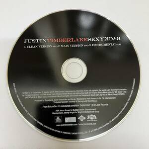 裸4 ROCK,POPS JUSTIN TIMBERLAKE - SEXY BACK INST,シングル CD 中古品
