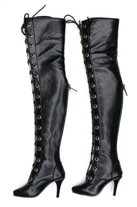  spoiler ng braided up boots black Dollfie Dream 
