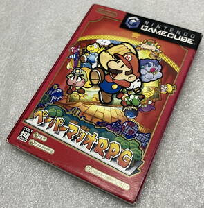 * Game Cube soft paper Mario RPG [ operation no check ] [ scratch equipped ] retro GC GAMECUBE / Junk (S240603_4)