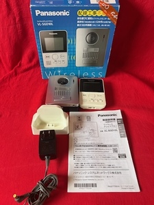 Panasonic Panasonic door phone intercom parent machine VL-MGD10 wireless entranceway cordless handset VL-VG560L accessory equipped 