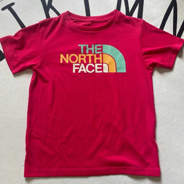 ノースフェイス　Tシャツ　150㎝　ピンク 半袖Tシャツ ロゴ