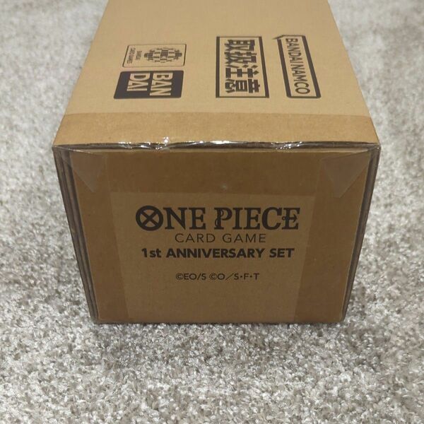 【未開封品】ONE PIECE カードゲーム 1st ANNIVERSARY SET ワンピース　カード　トレー－ディングカード