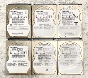 387//東芝 TOSHIBA HDD/ハードディスク 250GB 6個セット