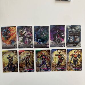 ガンバレジェンズシンクロ神話2章CP10枚 コンプリートセット(ウェザードーパントのみキズ有り)