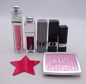 B* Dior lucky bag 7 point set rouge back stage low ji- Glo u oil etc. *