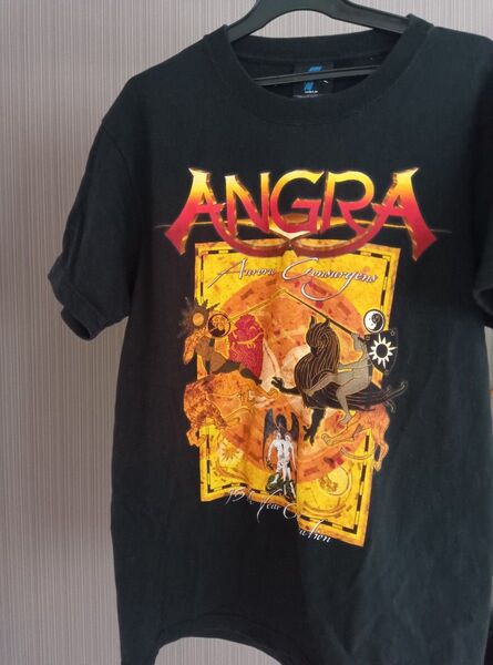 古着 ANGRA アングラ 2007 ツアー Tシャツ