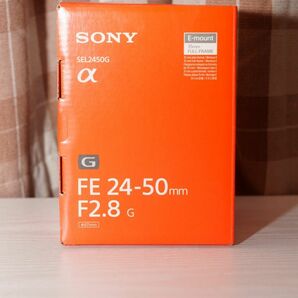 【未使用品】SONY FE 24-50mm F2.8G