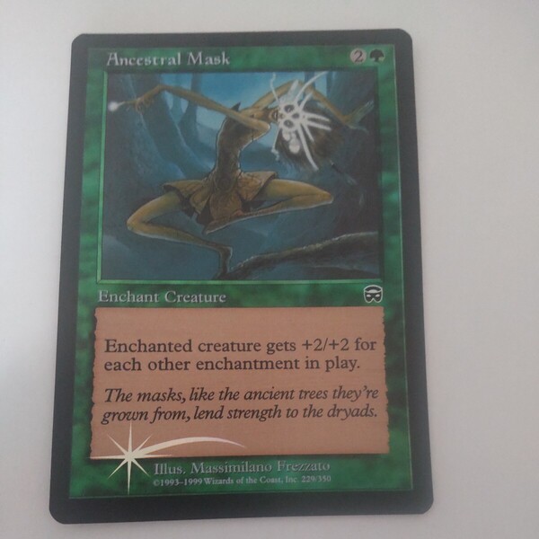 MTG Ancestral Mask 祖先の仮面 英語版 Foil