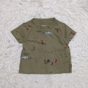 [ free shipping ]Carter's Carter's short sleeves T-shirt 6month 70cm about car baby child clothes 