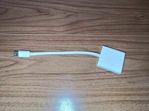 Apple Mini DisplayPort - VGA アダプタ ◆ Thunderbolt mac mini　VGA出力　d-sub15