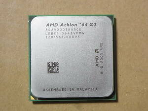 ■AMD Athlon 64 X2 5000+ ADA5000IAA5CU 2.6GHz Windsor Socket AM2 (Ci0922)