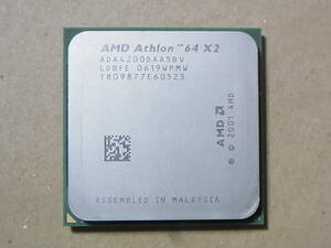 ●AMD Athlon 64 X2 4200+ ADA4200DAA5BV 2.2GHz Manchester 【Socket 939】 (Ci0924)