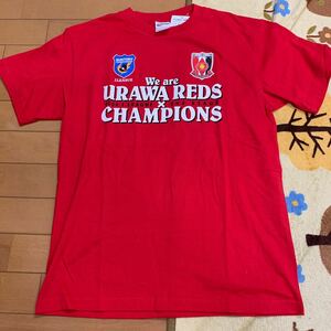 新品　浦和レッズ　2004 Jリーグ セカンドステージ　チャンピオン記念　半袖Tシャツ（Mサイズ）