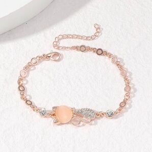 ブレスレット 猫 ネコ レディース アクセサリー ギフト プレゼント