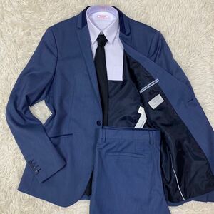 XXXL size!!! unused class Zara setup blue 54 4L suit men's ZARA navy .... color scheme business 2B rayon ultimate beautiful goods 