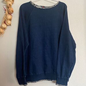 備中倉敷工房 エターナル 藍染トレーナー