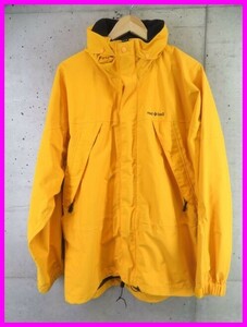 4060b18◆GORE-TEX◆mont-bell モンベル ストームジャケット L/アウトドア/シェルパーカー/マウンテンパーカー/ゴアテックス/シャツ/パンツ