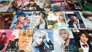 King＆Prince 平野紫耀 映画情報誌/TV雑誌/ファッション雑誌等(アイドル誌以外) 切り抜き 200P以上/ピンナップ付き 