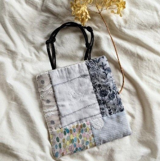 ミナペルホネン ハンドメイド ハンドバッグ