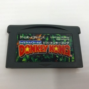 ニンテンドー Nintendo GBAソフト SUPER DONKEY KONG スーパードンキーコング【ゲームボーイアドバンス】