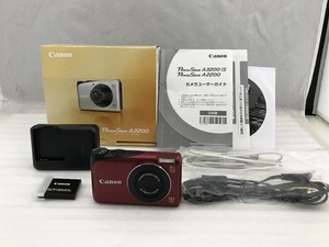 キヤノン Canon デジタルカメラ PowerShot A2200 レッド PSA2200