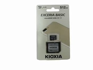 [ не использовался ]ki ok siaKIOXIA microSDXC карта KMSDER45N512G