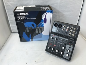 ヤマハ YAMAHA ライブ配信ミキサー AG06MK2