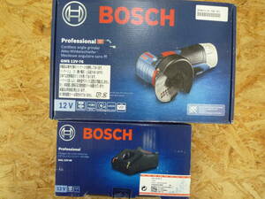 160-B⑥122 Bosch battery, battery with charger . Mini grinder GWS10.8V-76 GAL12V-40 GBA10.8V3.0Ah