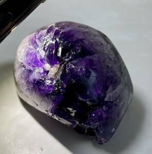アメジスト ミニドーム 013 紫水晶 クリスタル パワーストーン 風水晶 魔除 お守 浄化 ラッキー 幸運 天然石 原石